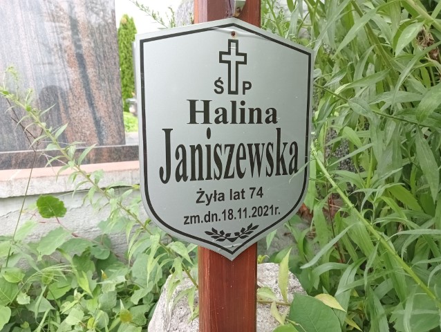 Halina Janiszewska 1947 Jadów - Grobonet - Wyszukiwarka osób pochowanych